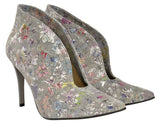 Bosccolo Womens Boots - Flowers On Grey