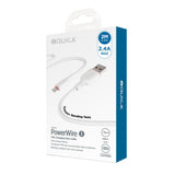 iQuick Type-C USB to Apple Pin Charging Data Sync Charge Cable 2.4A 2m - White