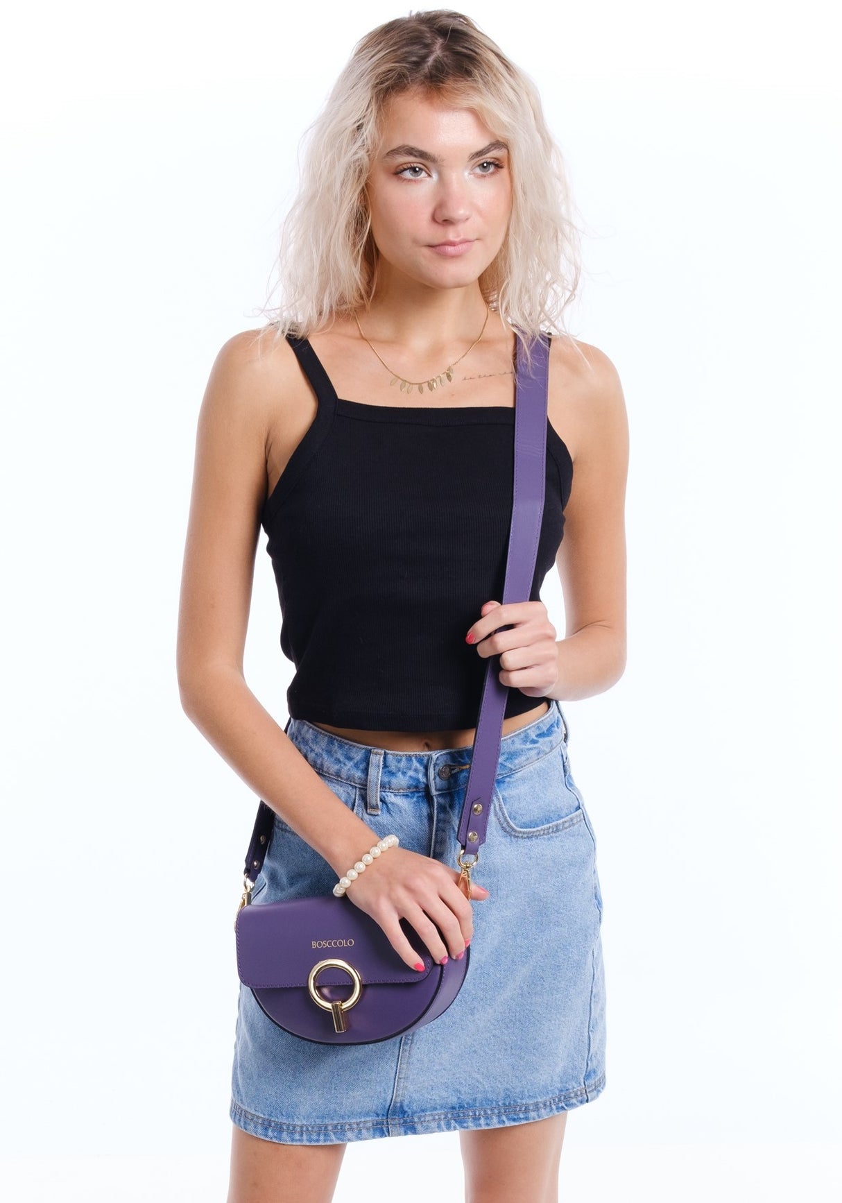 Bosccolo Crossbody - Purple