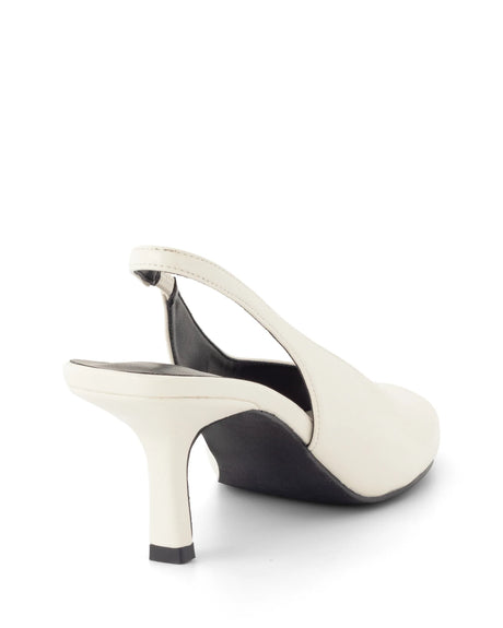Therapy Eager White Crinkled Patent