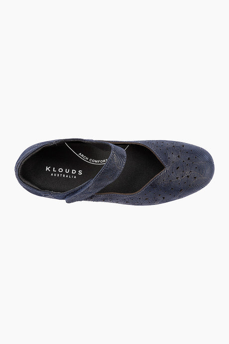 Klouds Omari Navy Pattern