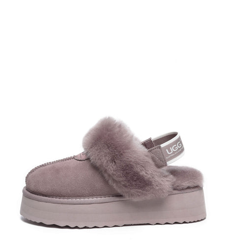 Australian Shepherd UGG Waffle Platform - Dawn Pink