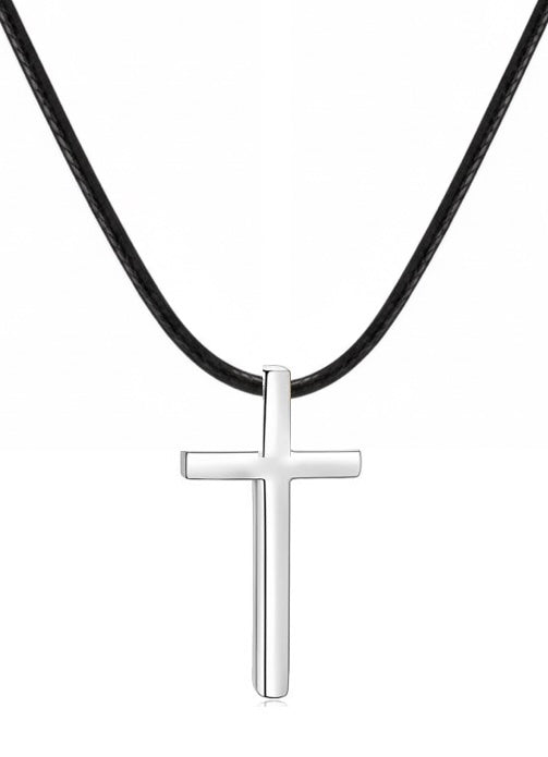 Stephen Oliver Stephen Oliver 18K White Gold Cross Necklace
