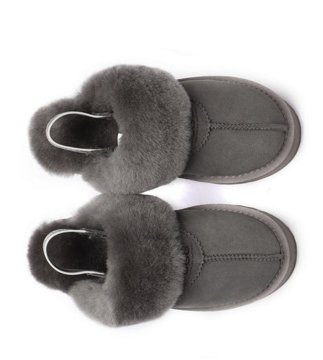 Australian Shepherd UGG Waffle Platform - Grey