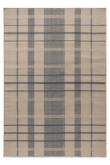 Brink & Campman Zona Denim Check 497408 Outdoor Rug