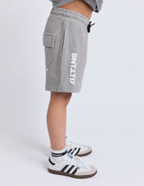 St Goliath Boys Podium Fleece Short - Grey