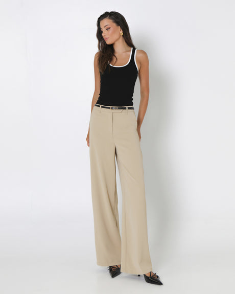 Madison The Label Marissa Pants - Sand