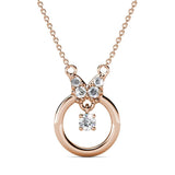 Boxed A Thousand Butterfly Set Embellished with SWAROVSKI® Crystals In Rose Gold