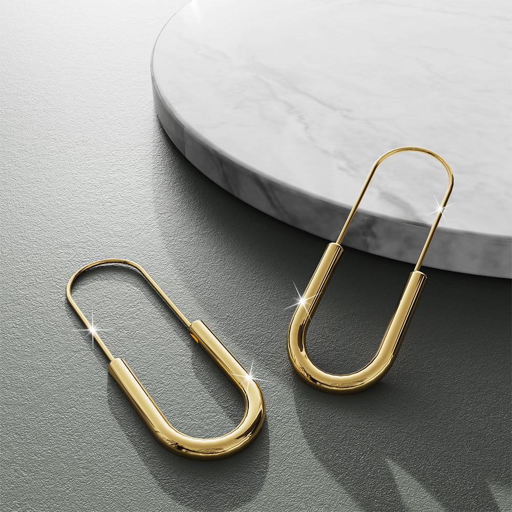Bullion Gold Havana Gold Dangle Earrings