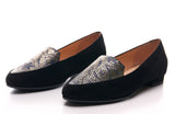 Bosccolo Womens Moccasin - Black