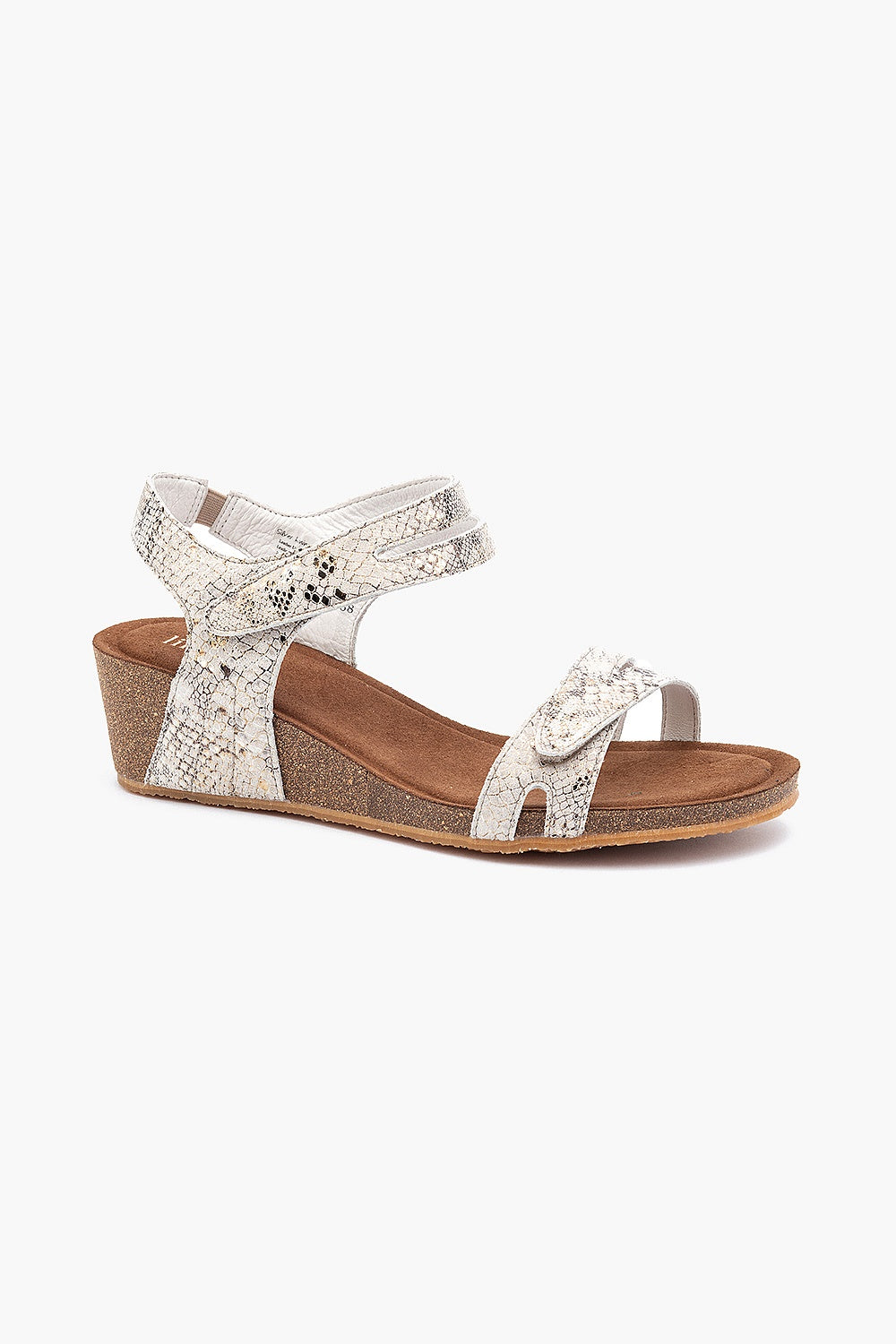 Silver Lining Kimberley Print Taupe Snake