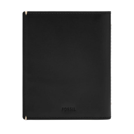 Fossil Westover Black Passport Case