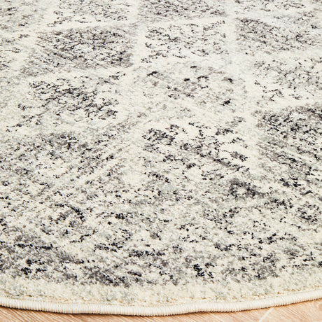 Century 999 Grey Round Rug