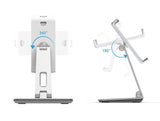 TODO Aluminium Foldable Tablet Stand Mount Holder Bracket iPhone iPad 4" - 14"