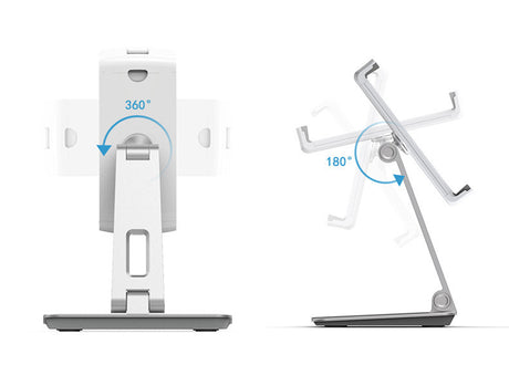 TODO Aluminium Foldable Tablet Stand Mount Holder Bracket iPhone iPad 4" - 14"