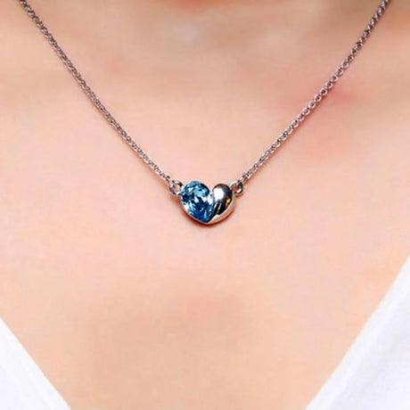 Boxed Heart 2 Heart Bracelet, Necklace and Earrings Set Embellished with Swarovski® Crystals