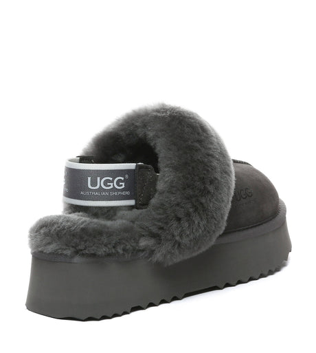 Australian Shepherd UGG Musa platform - Grey