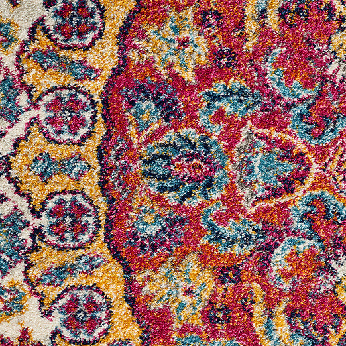 Museum 867 Rust Runner Rug