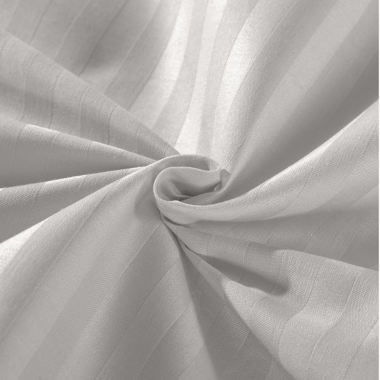 Royal Comfort Kensington 1200TC 100% Cotton Stripe Sheet Set - King - Grey