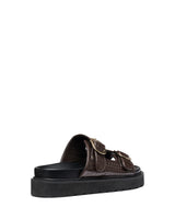 Therapy Venom Chocolate Patent Croc PU