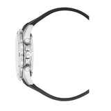 Christophe Duchamp Stratos - White Dial & 316L Stainless Steel & FKM Rubber Strap