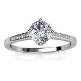 Krystal Couture Covenant Ring Embellished with Swarovski Crystals