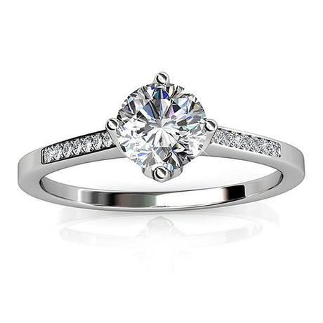 Krystal Couture Covenant Ring Embellished with Swarovski Crystals