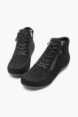 Klouds Nylah Black Wax Nubuck