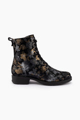 Silver Lining Trooper Print Black Vintage