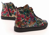 Bosccolo Womens Sneakers - Flowers Multicolor