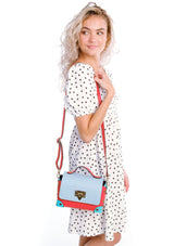 Bosccolo Crossbody - Blue/Red/Turquoise