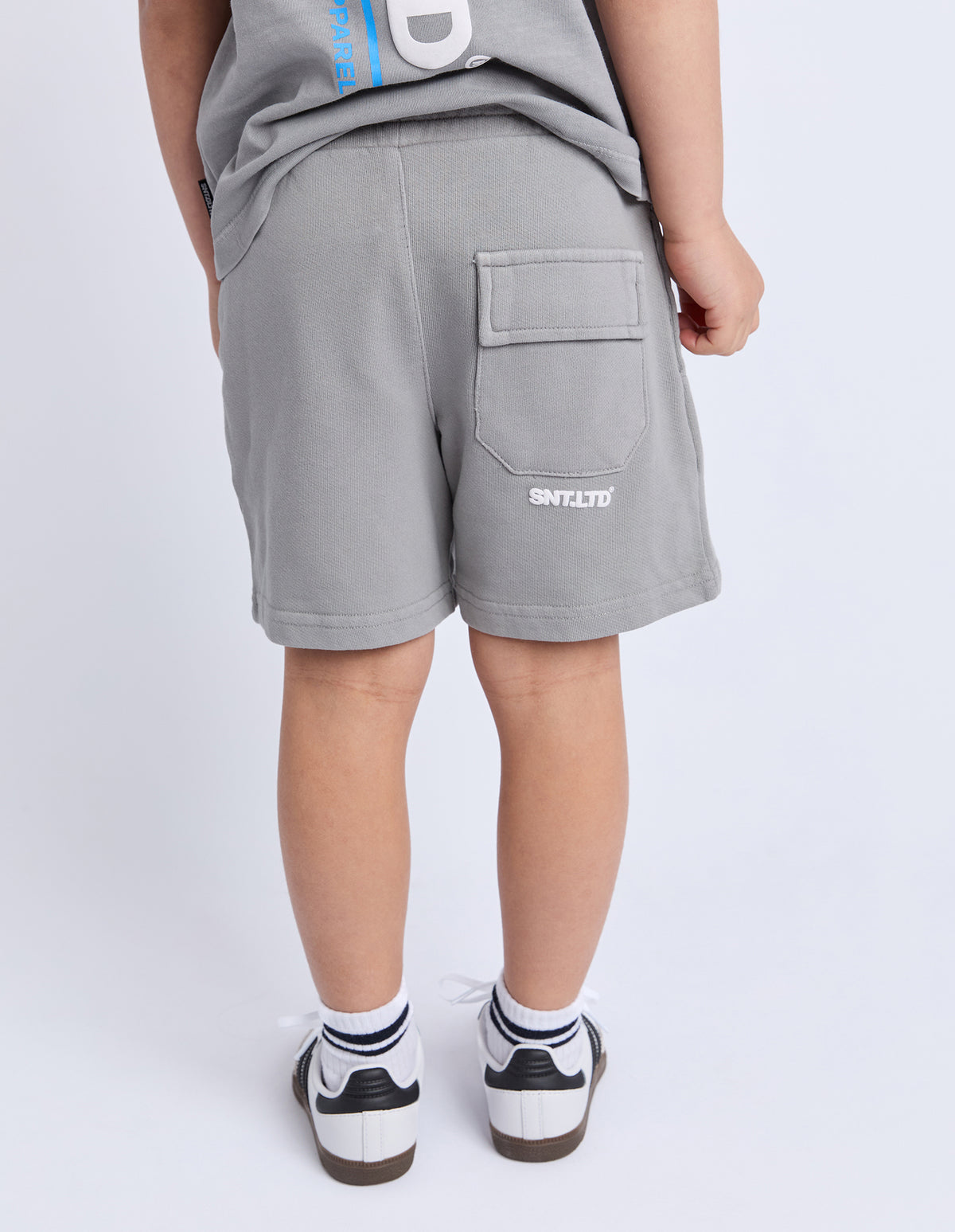 St Goliath Boys Podium Fleece Short - Grey