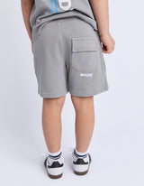 St Goliath Boys Podium Fleece Short - Grey
