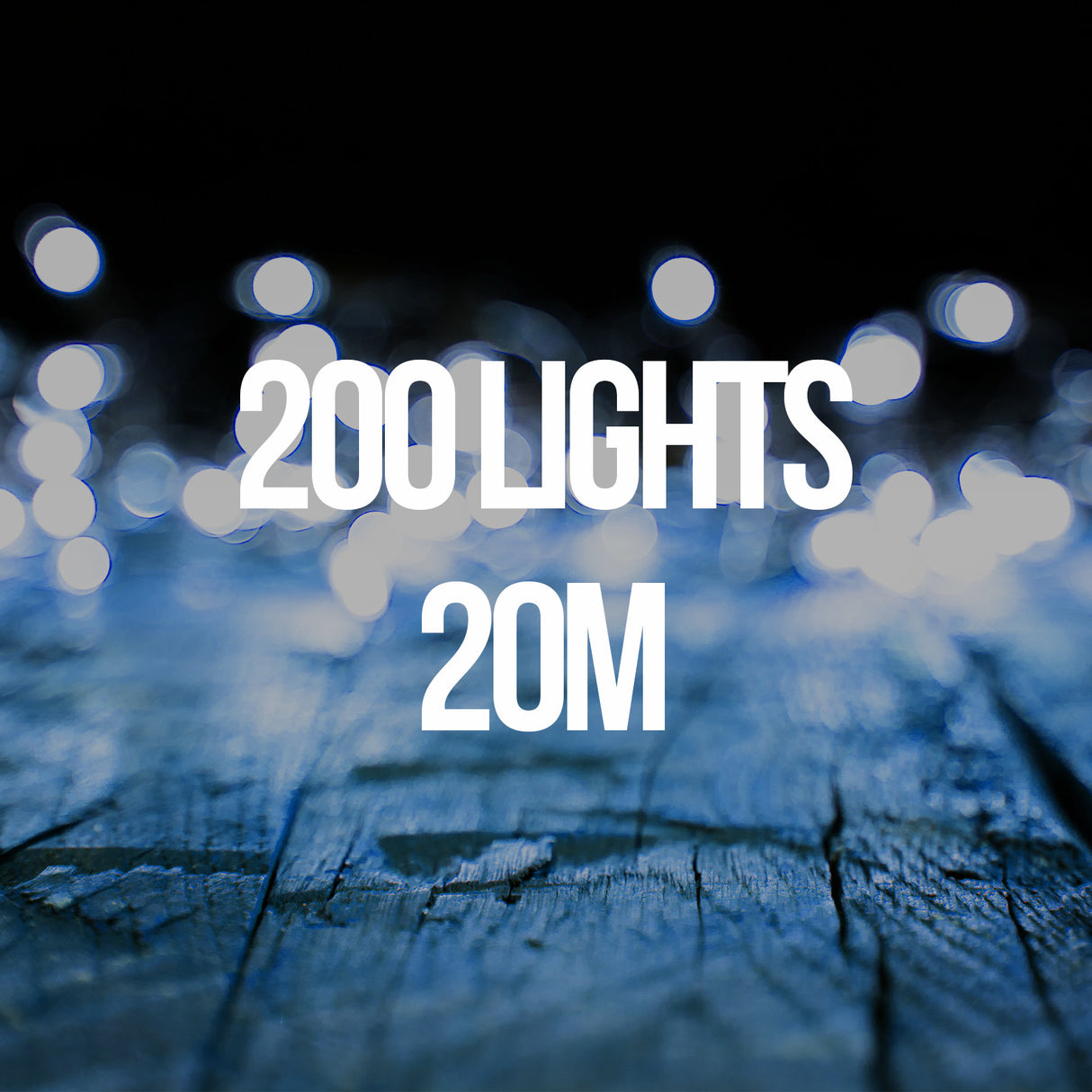 Milano Decor LED WHITE Fairy Lights (200 Lights)