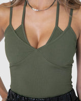 BY.DYLN Seeka Top - Khaki