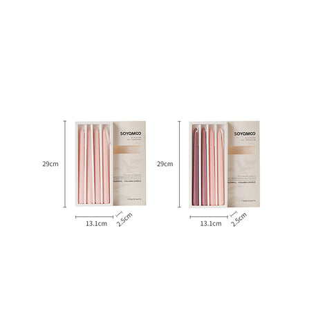 Fruity Temptation Ombre Taper Candles