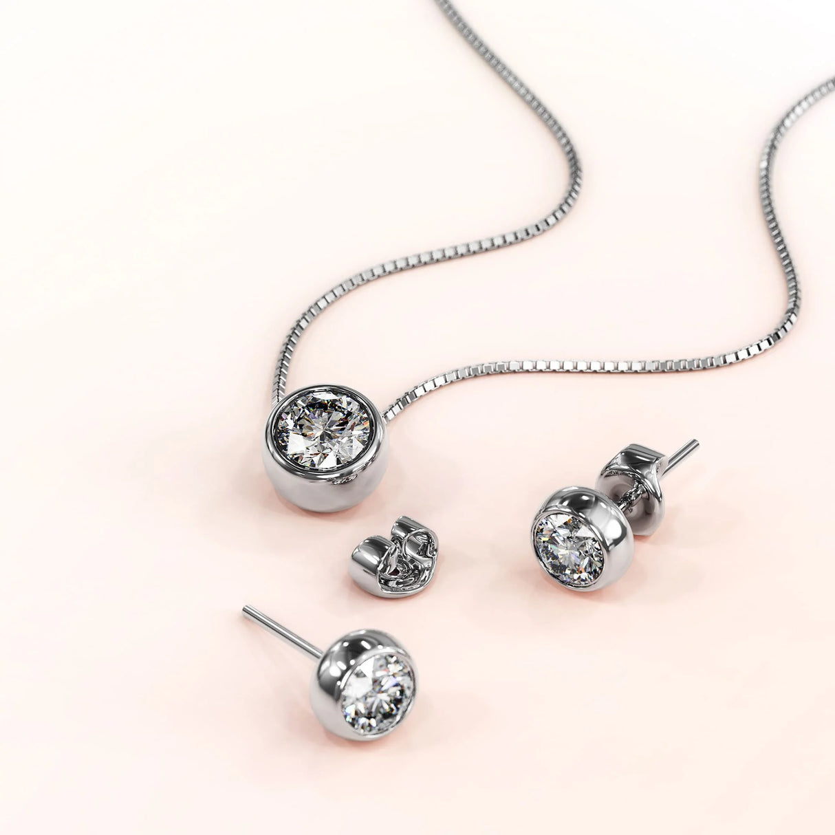 Krystal Couture Opulence Pendant Necklace Embellished with SWAROVSKI Crystals