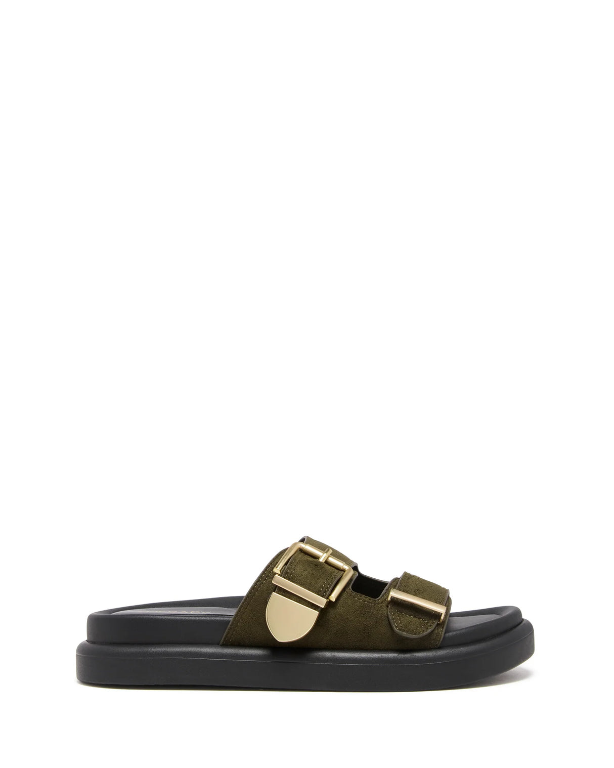 Therapy Paxton Khaki Microsuede