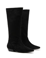 Therapy Xavier Black Faux Suede
