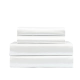 Royal Comfort 4pc Satin Sheet Set - White - King