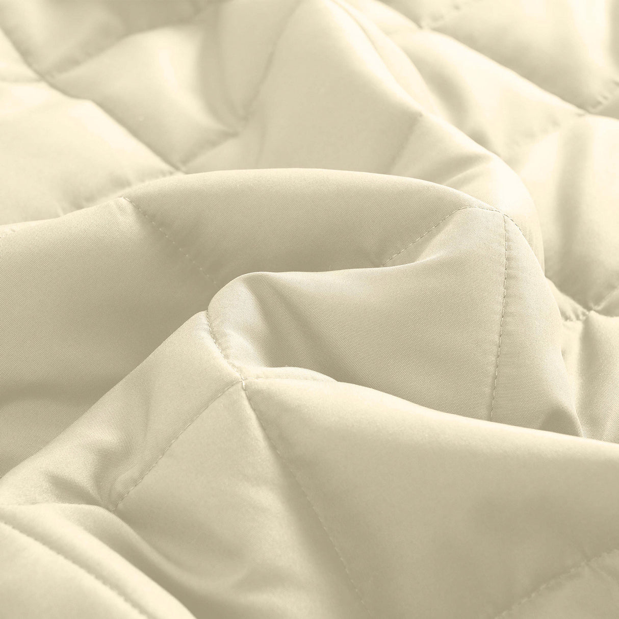 Royal Comfort Coverlet Set - Queen - Beige