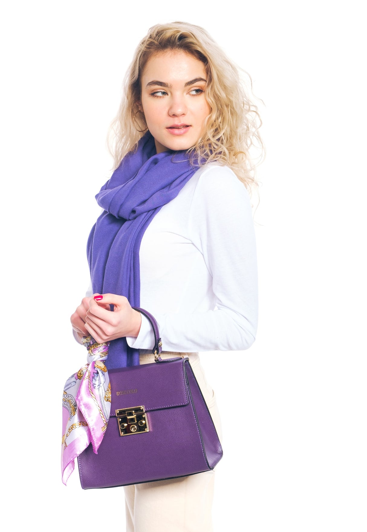 Bosccolo Shoulder Bag - Purple