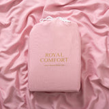 Royal Comfort Linen Blend Sheet Set - King - Mauve
