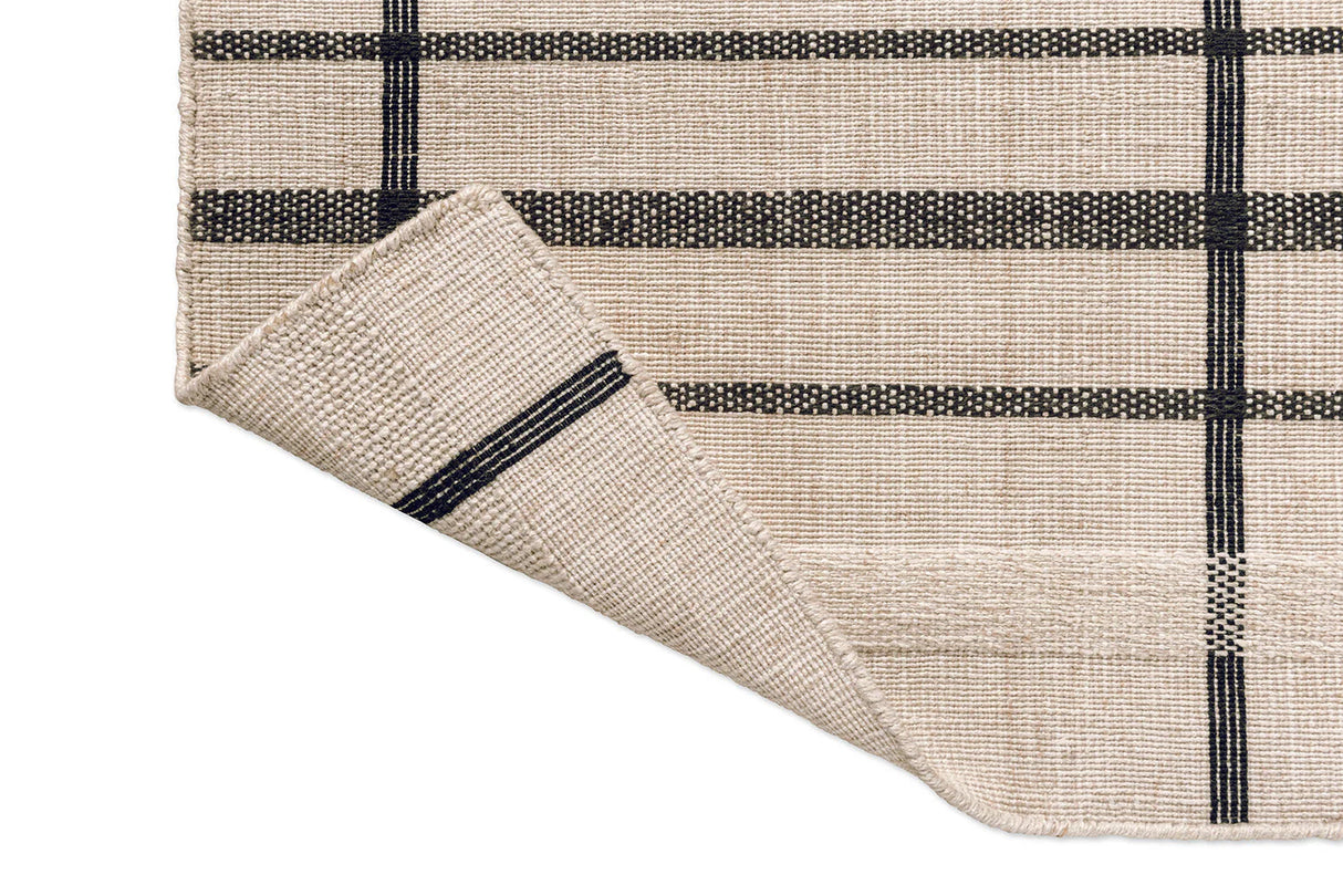 Brink & Campman Zona Charcoal Line 497605 Runner Outdoor Rug
