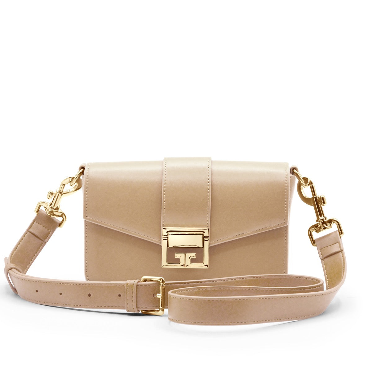 SAINT HONORE - Small trotter BAG - NUDE