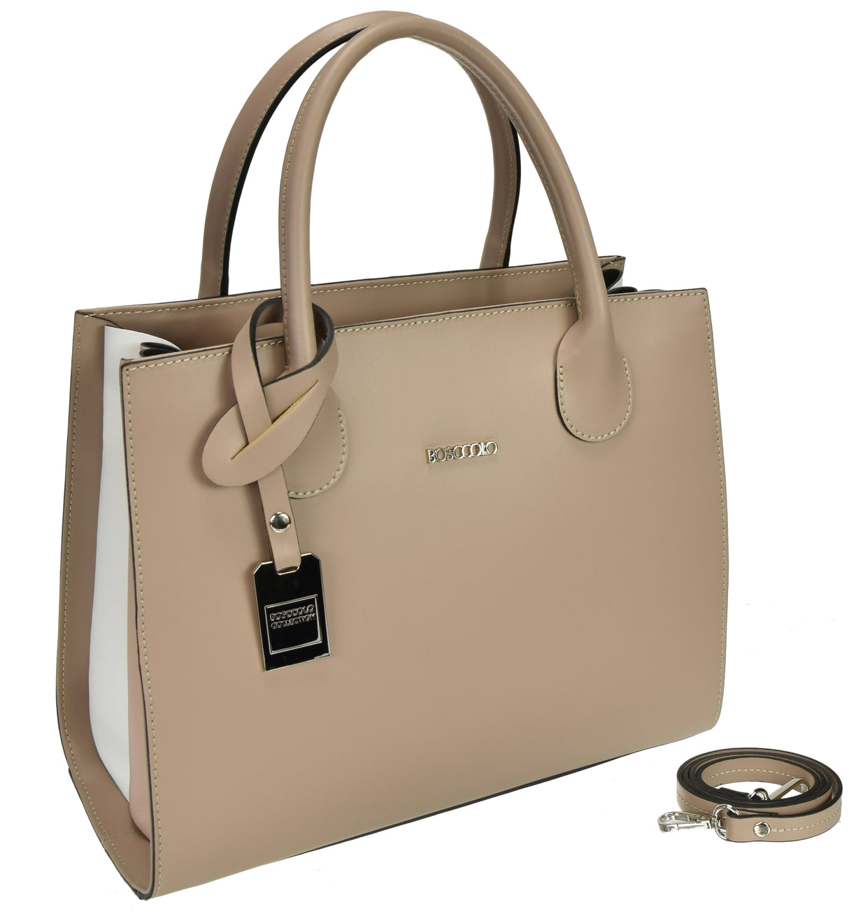 Bosccolo Shoulder Bag In Beige/3Color