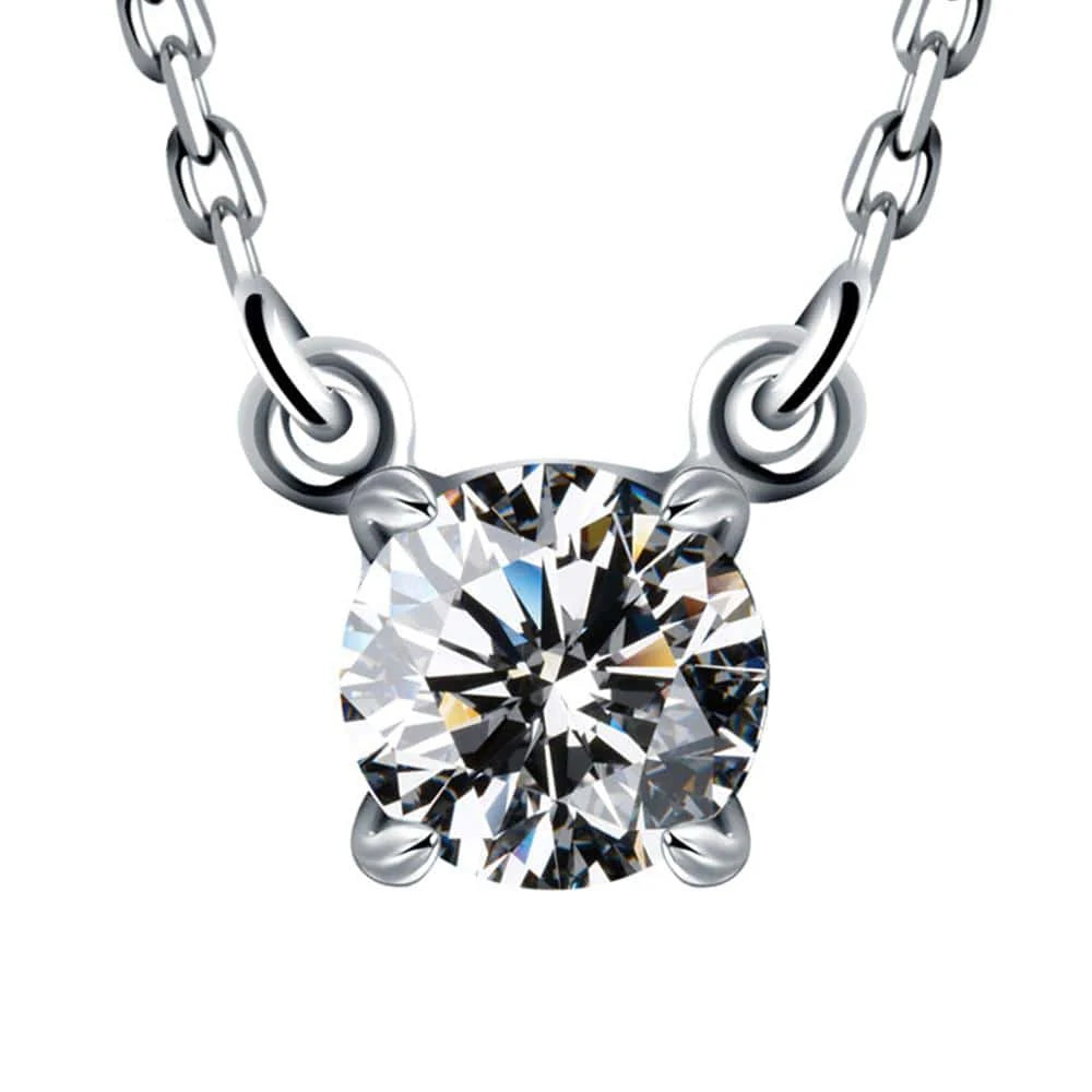 Krystal Couture The Solitaire Necklace Embellished with SWAROVSKI Crystals