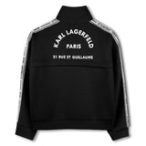 Karl Lagerfeld Girls Cafe Terrase D2 Cardigan Suit - Black
