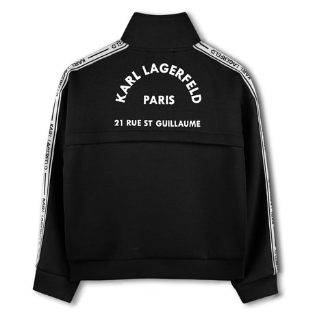 Karl Lagerfeld Girls Cafe Terrase D2 Cardigan Suit - Black