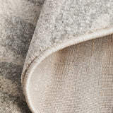 Chrome Savannah Silver Round Rug